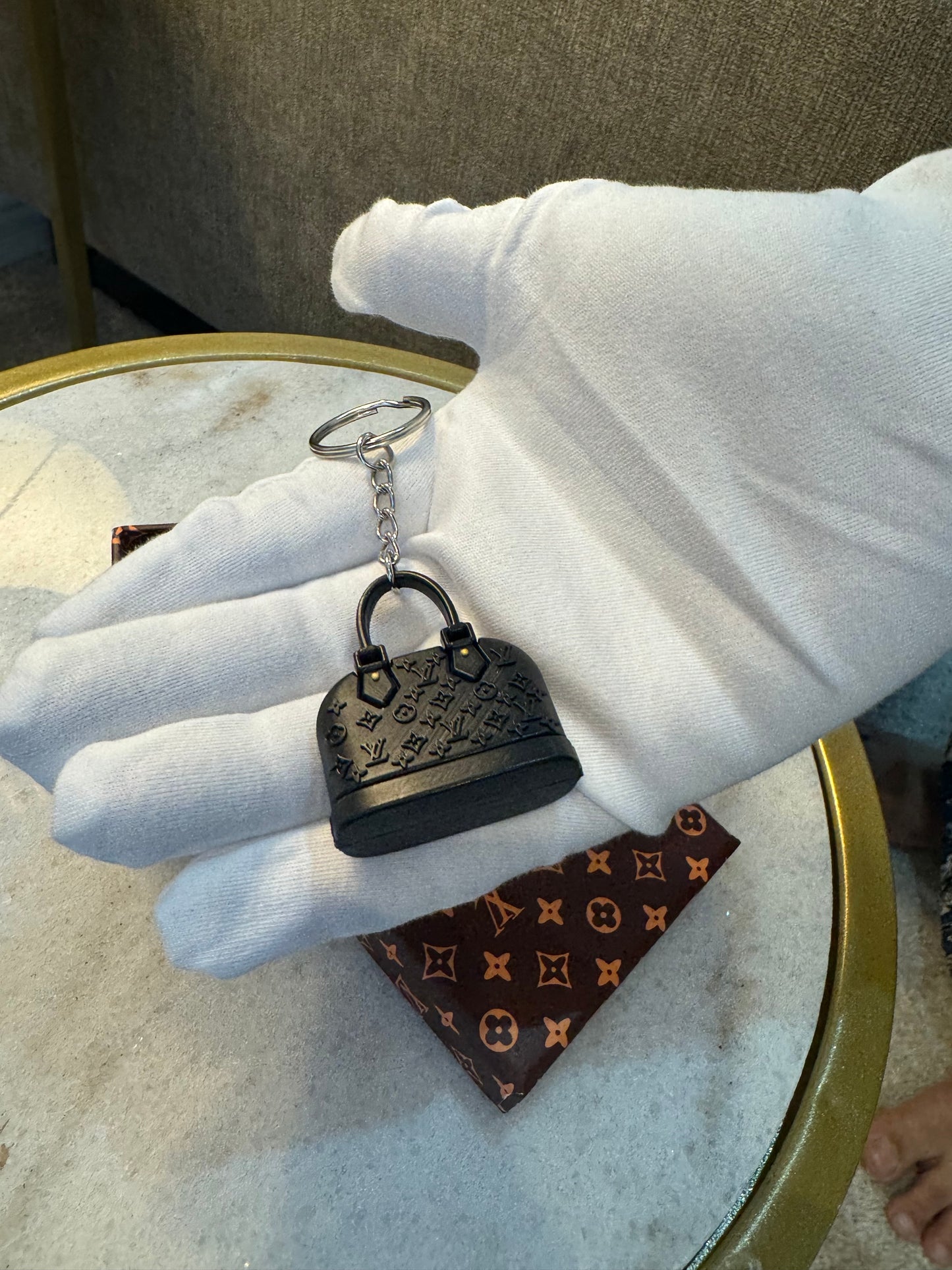 Designer Inspired Keychain